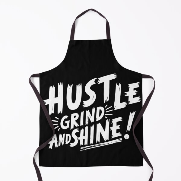 Item preview, Hustle, Grind, and Shine – Bold Motivational Typography designed and sold by GRITMOOD.