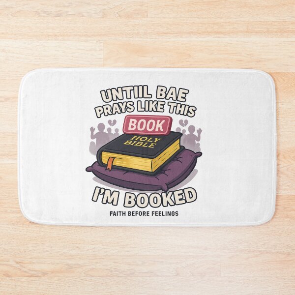 Item preview, “Until Bae Prays Like This Bible – Funny Christian Dating Shirt | Faith-Based Single Woman Tee designed and sold by FaithDripStudio.
