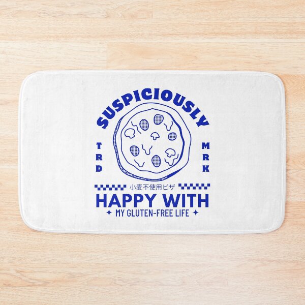 Item preview, Suspiciously happy with my gluten-free life designed and sold by Peerless-Prime.