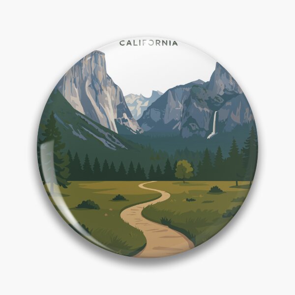 Item preview, Yosemite National Park – Scenic Trails and Granite Giants designed and sold by pixelated_echoes.