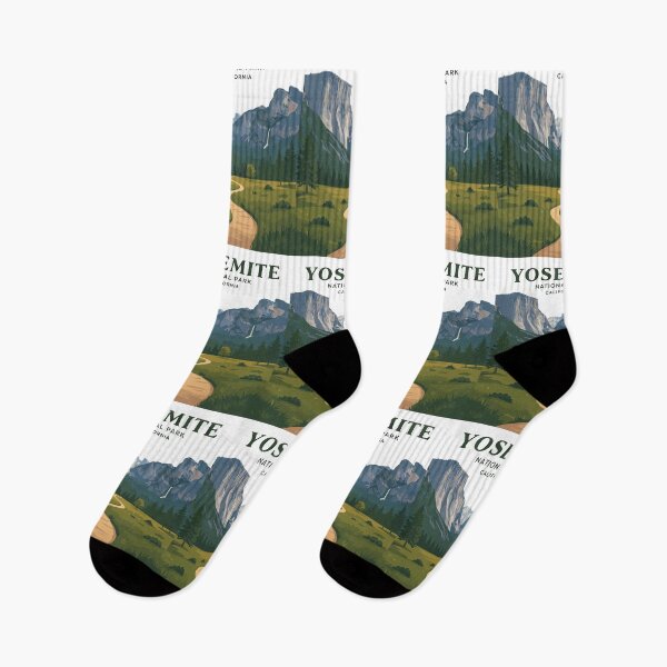 Item preview, Yosemite National Park – Scenic Trails and Granite Giants designed and sold by pixelated_echoes.