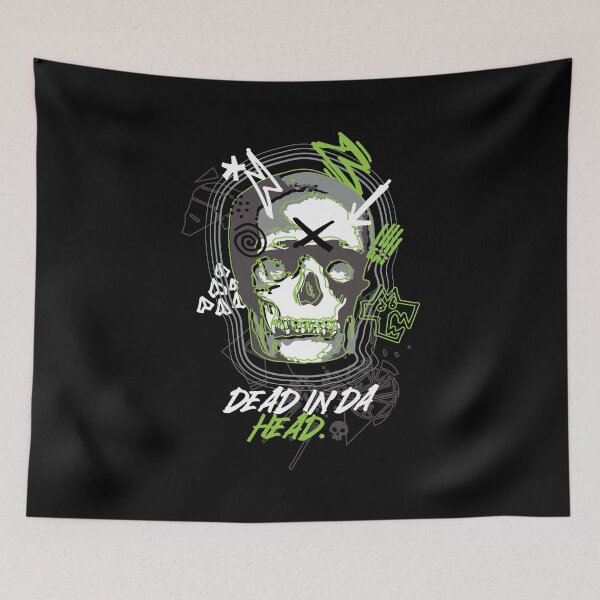 Item preview, Dead in da Head designed and sold by HappyDoodleBoy.