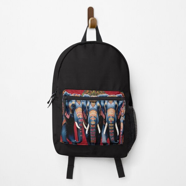 Item preview, Royal Thai Elephants – Traditional Ornamental Poster Art" designed and sold by PP Shop.