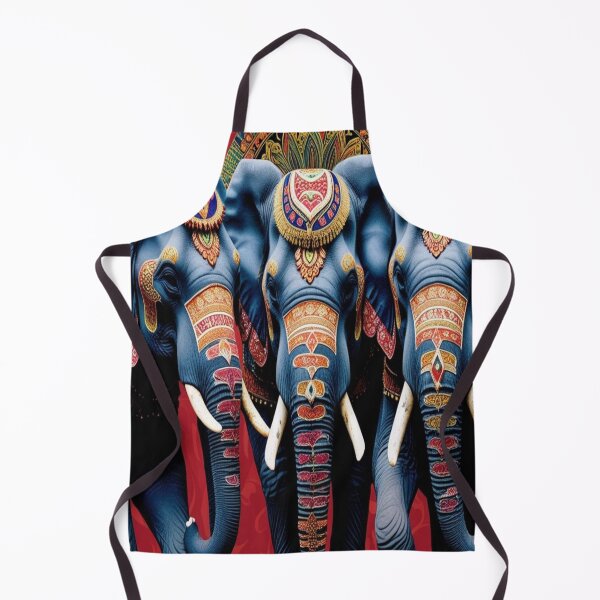 Item preview, Royal Thai Elephants – Traditional Ornamental Poster Art" designed and sold by PP Shop.