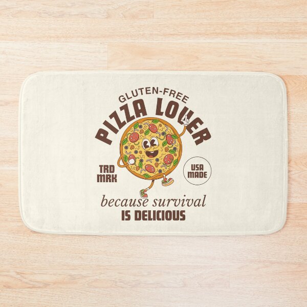 Item preview, Gluten-free pizza lover, because survival is delicious designed and sold by Peerless-Prime.
