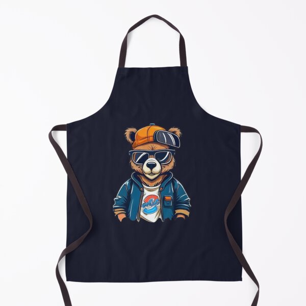 Item preview, Animated cartoon bear wears designed and sold by The Art Vibe.