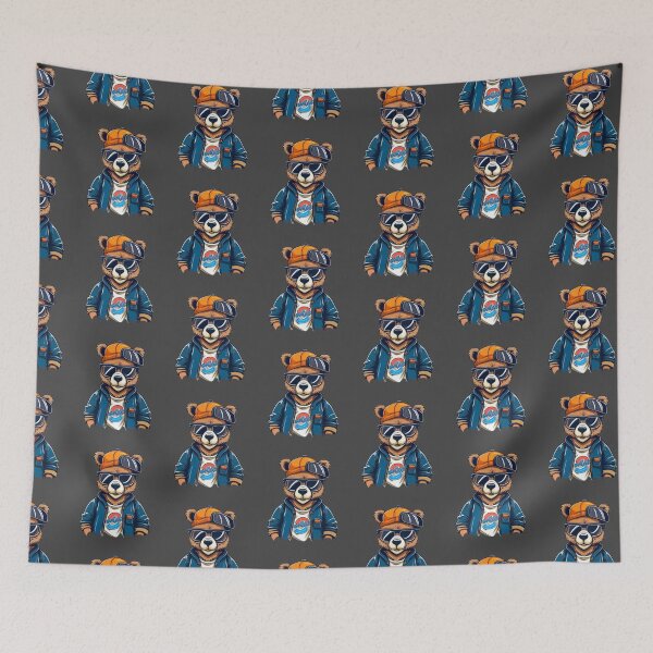Item preview, Animated cartoon bear wears designed and sold by The Art Vibe.