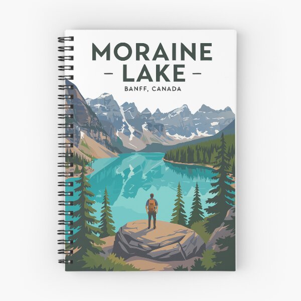 Item preview, Moraine Lake – Tranquil Waters in Banff National Park designed and sold by pixelated_echoes.