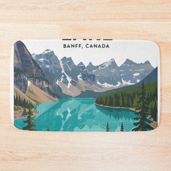 Item preview, Moraine Lake – Tranquil Waters in Banff National Park designed and sold by pixelated_echoes.
