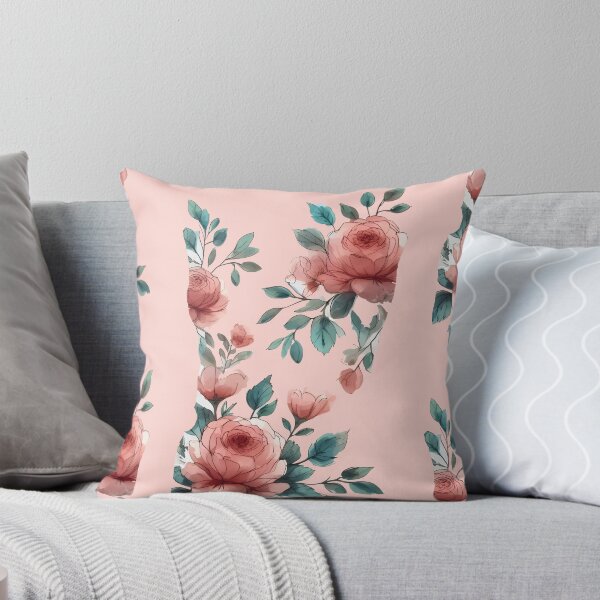 Item preview, Red Watercolor Rose – Floral Art Print designed and sold by MAGICKEY2024.