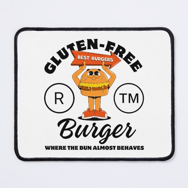 Item preview, Gluten-free burger: where the bun almost behaves designed and sold by Peerless-Prime.