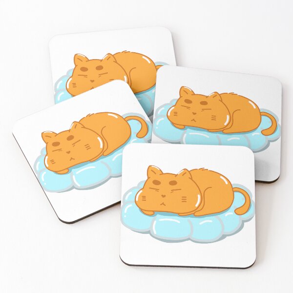 Item preview, Sleepy lil chubby the cat  designed and sold by luvissaya.