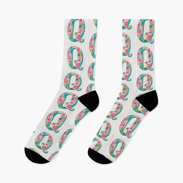 Item preview, Tropical Q monogram designed and sold by MendaciousMina.
