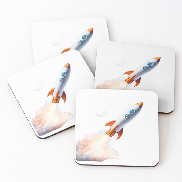 Item preview, A rocket flying through the sky  designed and sold by saeedsho.