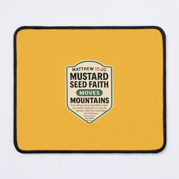 Item preview, Mustard Seed Faith designed and sold by The Nerd Kings.