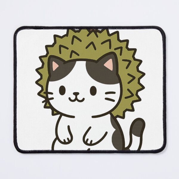 Item preview, Cute Durian Cat designed and sold by JaiJaiArt.