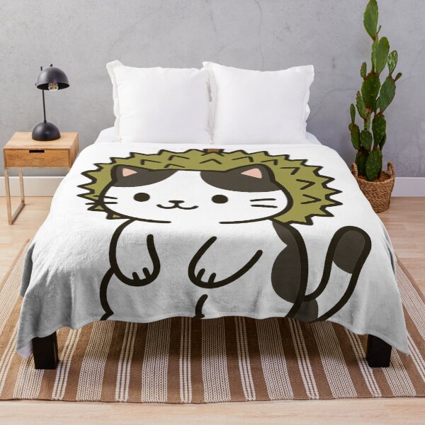 Item preview, Cute Durian Cat designed and sold by JaiJaiArt.