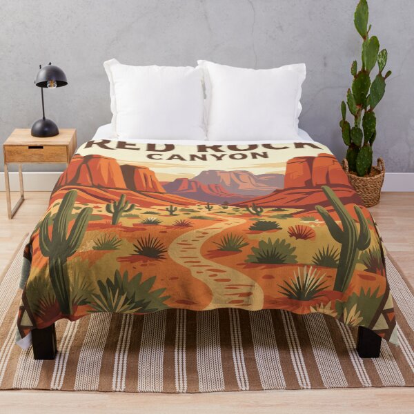 Item preview, Red Rock Canyon – Desert Adventure in Nevada designed and sold by pixelated_echoes.