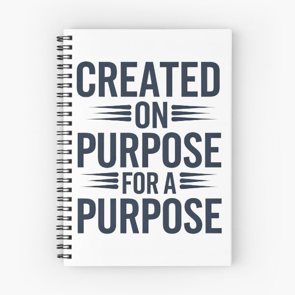 Item preview, Created On Purpose For a Purpose Inspirational Quote Design designed and sold by Zanigold.