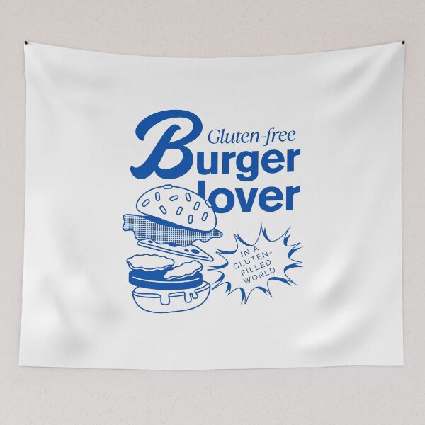 Item preview, Gluten-free burger lover, in a gluten-filled world designed and sold by Peerless-Prime.