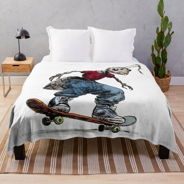 Item preview, Tony Ant Skateboarder designed and sold by Scribbles & Doodles by Jinx.