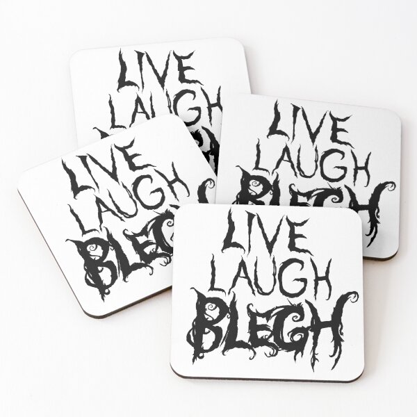 Item preview, Black Live Laugh Blegh designed and sold by Gothica-rose.