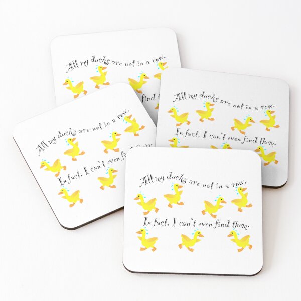 Item preview, Ducks not in a row designed and sold by DesignsbyDustin.