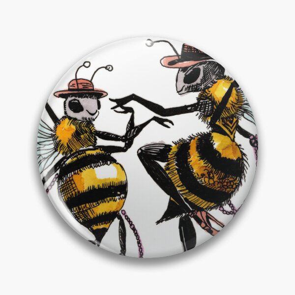 Item preview, Jitterbug Bees designed and sold by Scribbles & Doodles by Jinx.