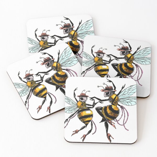 Item preview, Jitterbug Bees designed and sold by Scribbles & Doodles by Jinx.
