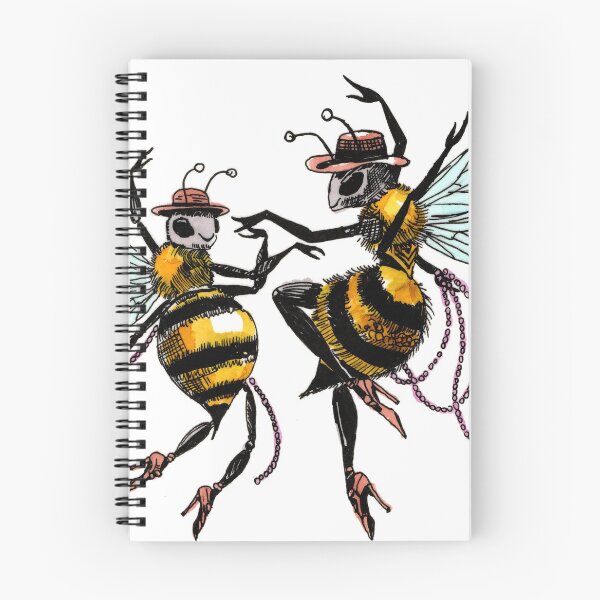 Item preview, Jitterbug Bees designed and sold by Scribbles & Doodles by Jinx.