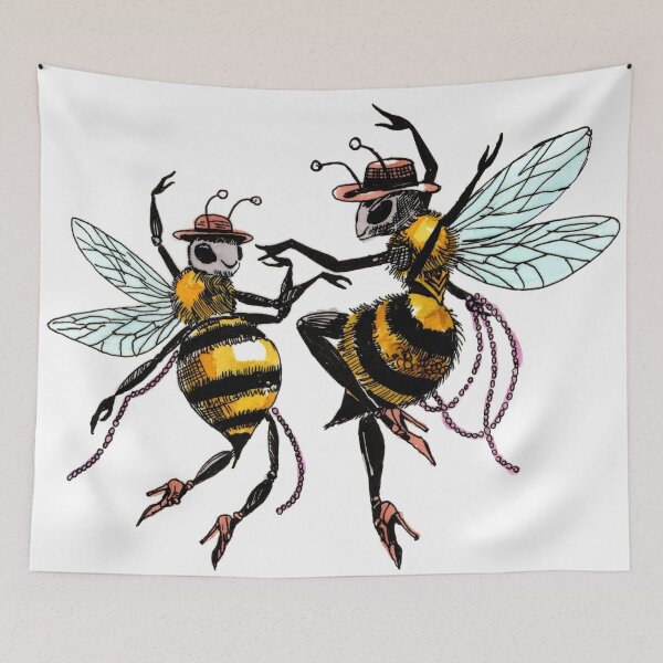 Item preview, Jitterbug Bees designed and sold by Scribbles & Doodles by Jinx.
