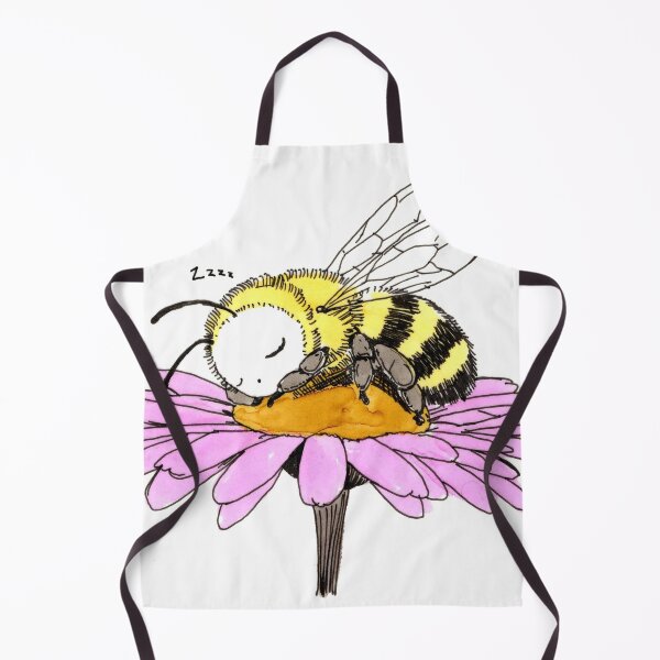 Item preview, Bee Sleeping on a Daisy designed and sold by Scribbles & Doodles by Jinx.