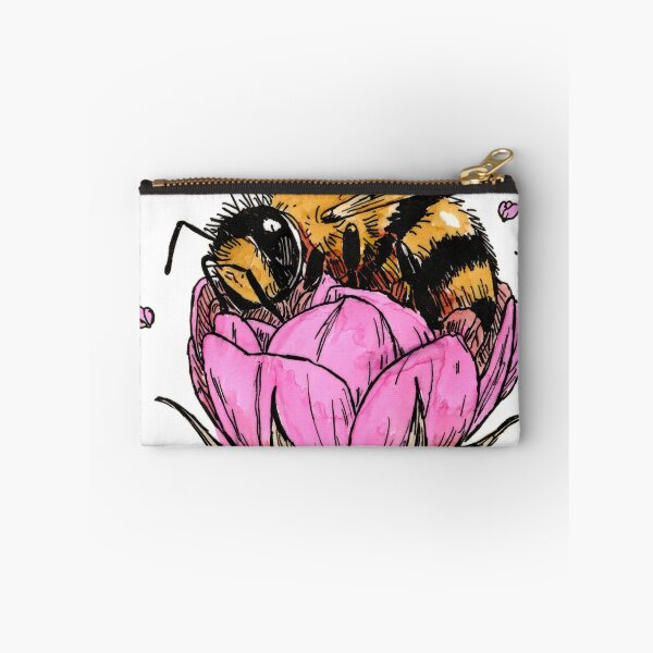 Item preview, Bee Pink Rose designed and sold by Scribbles & Doodles by Jinx.