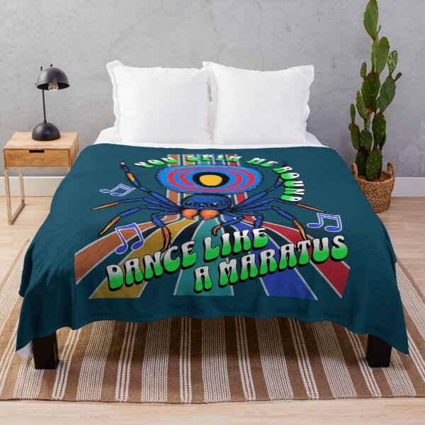 Item preview, Retro Groove Peacock Spider Dance designed and sold by T-N-Tshirts.