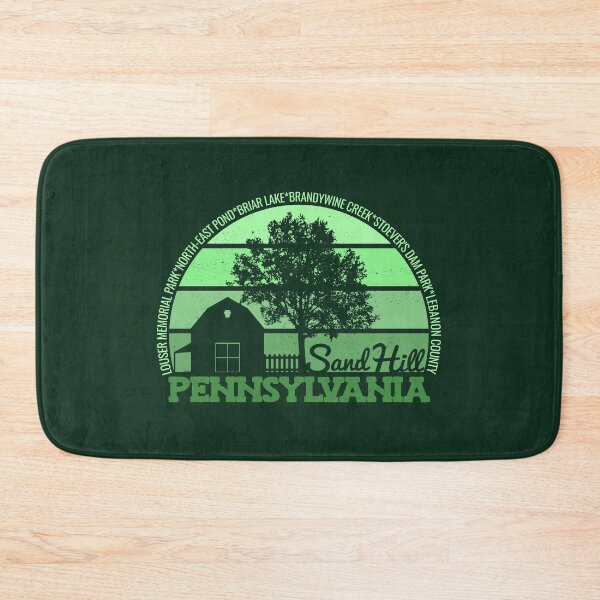 Item preview, Sand Hill Pennsylvania Sunset Retro Vintage Local Pride Logo designed and sold by CRHPOD20.