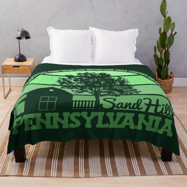 Item preview, Sand Hill Pennsylvania Sunset Retro Vintage Local Pride Logo designed and sold by CRHPOD20.