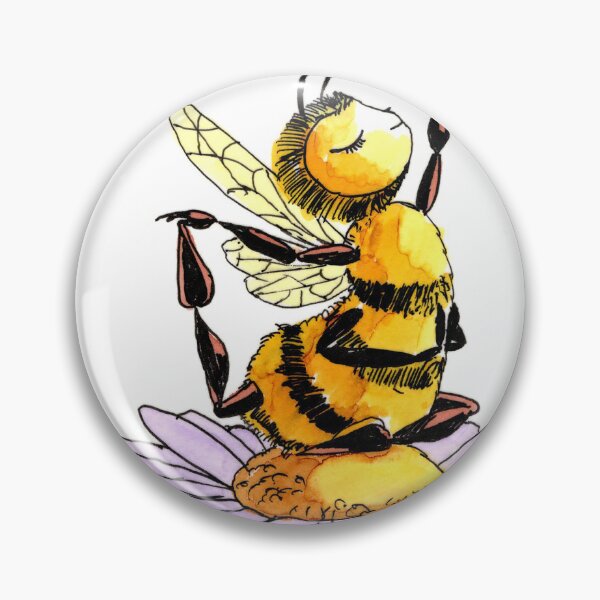 Item preview, Zen Yoga Bee designed and sold by Scribbles & Doodles by Jinx.