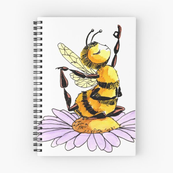Item preview, Zen Yoga Bee designed and sold by Scribbles & Doodles by Jinx.