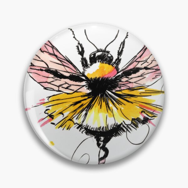 Item preview, Pirhouette Bee designed and sold by Scribbles & Doodles by Jinx.