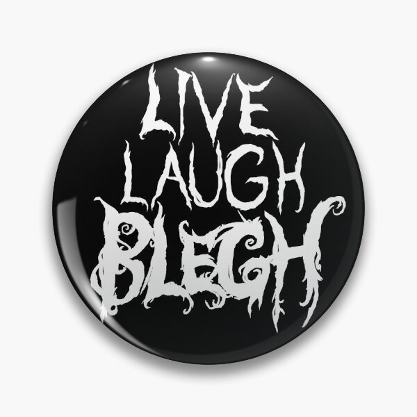 Item preview, White Live Laugh Blegh designed and sold by Gothica-rose.