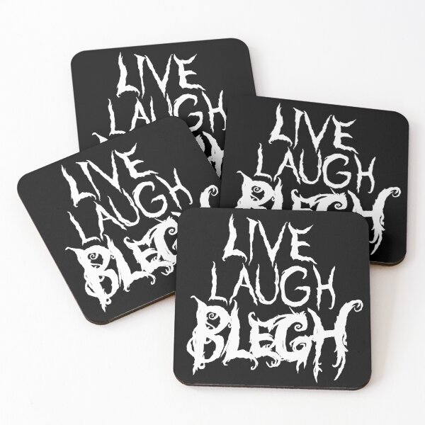 Item preview, White Live Laugh Blegh designed and sold by Gothica-rose.