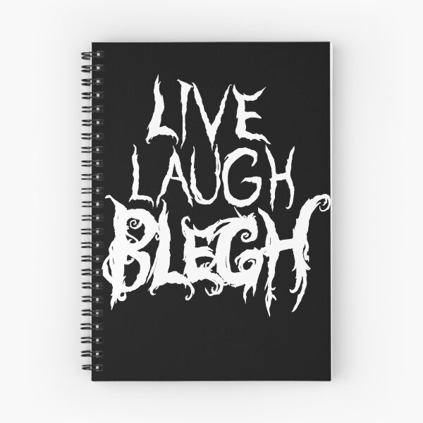 Item preview, White Live Laugh Blegh designed and sold by Gothica-rose.