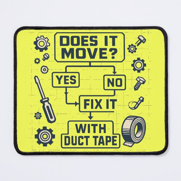 Item preview, The Engineer's Guide to Duct Tape designed and sold by xmoudx.