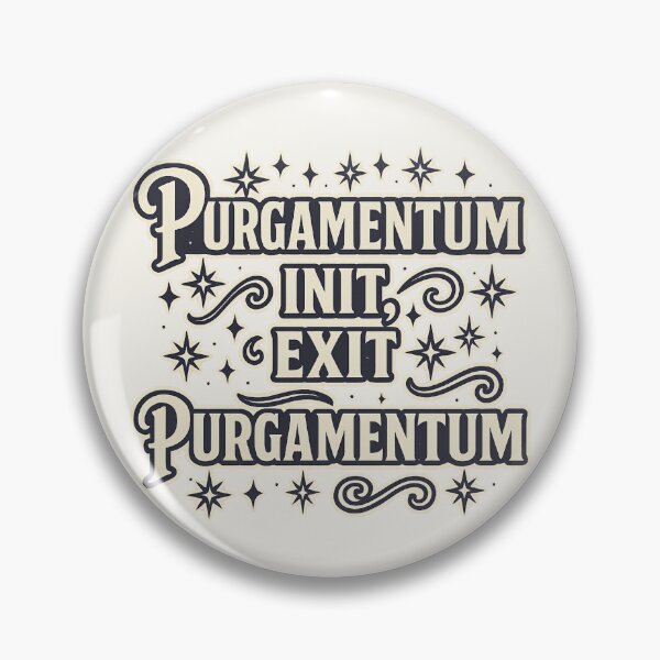 Item preview, Purgamentum Init Exit Purgamentum designed and sold by Design Delinquent.