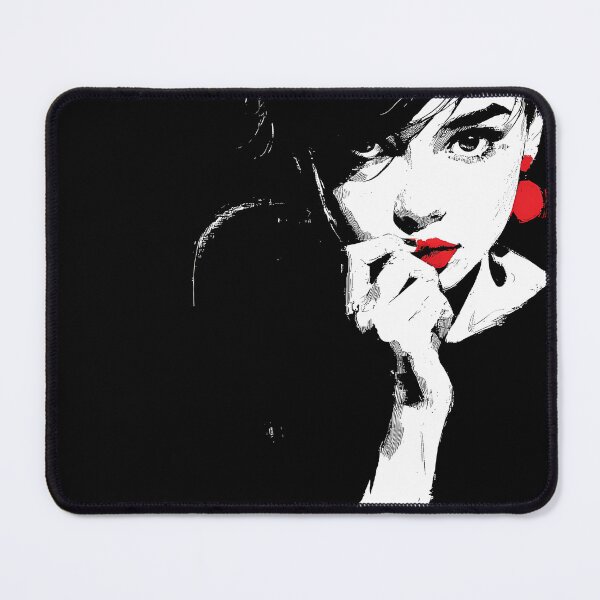 Item preview, Black Reflection with Red Touches designed and sold by daila70.
