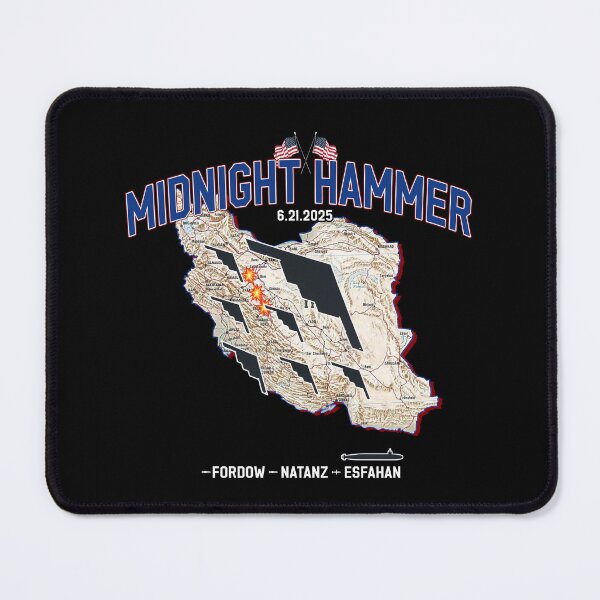 Item preview, Operation Midnight Hammer 6.21.2025 Iran Strikes Design designed and sold by RealPilotDesign.