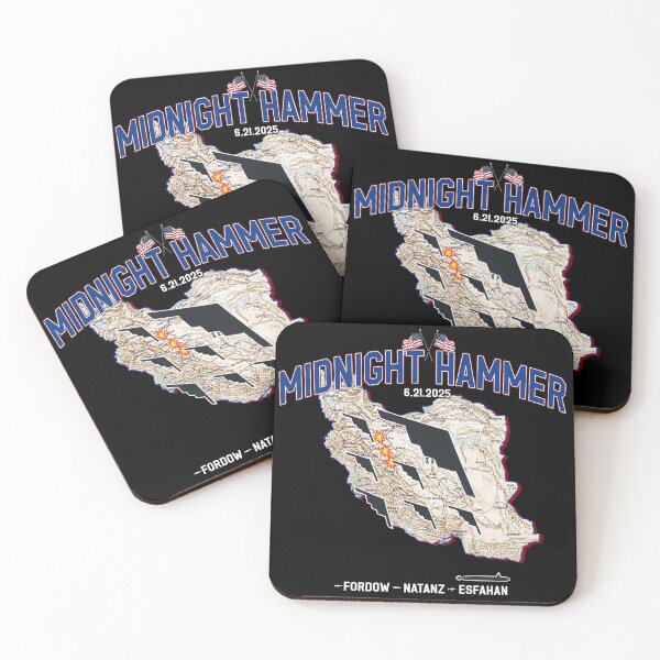 Item preview, Operation Midnight Hammer 6.21.2025 Iran Strikes Design designed and sold by RealPilotDesign.
