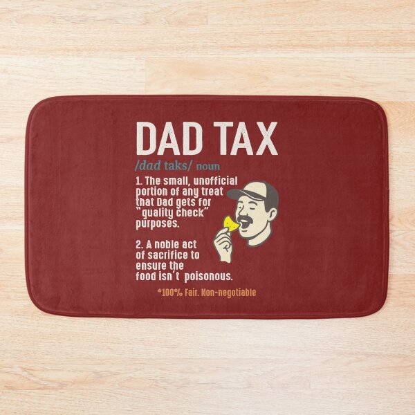 Item preview, Definición divertida de impuestos para papá: regalo del Día del Padre para los amantes de la comida. designed and sold by alenaz.