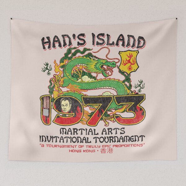 Item preview, Han Island Tournament 1973 Worn Lts designed and sold by Alema Art.