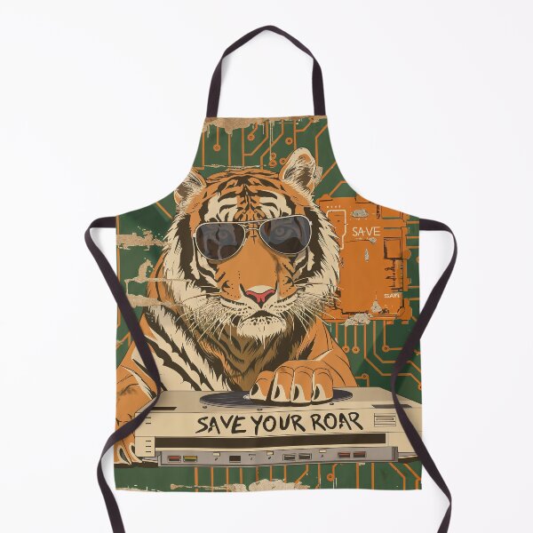 Item preview, Tiger DJ: Save Your Roar designed and sold by Arthoughts.